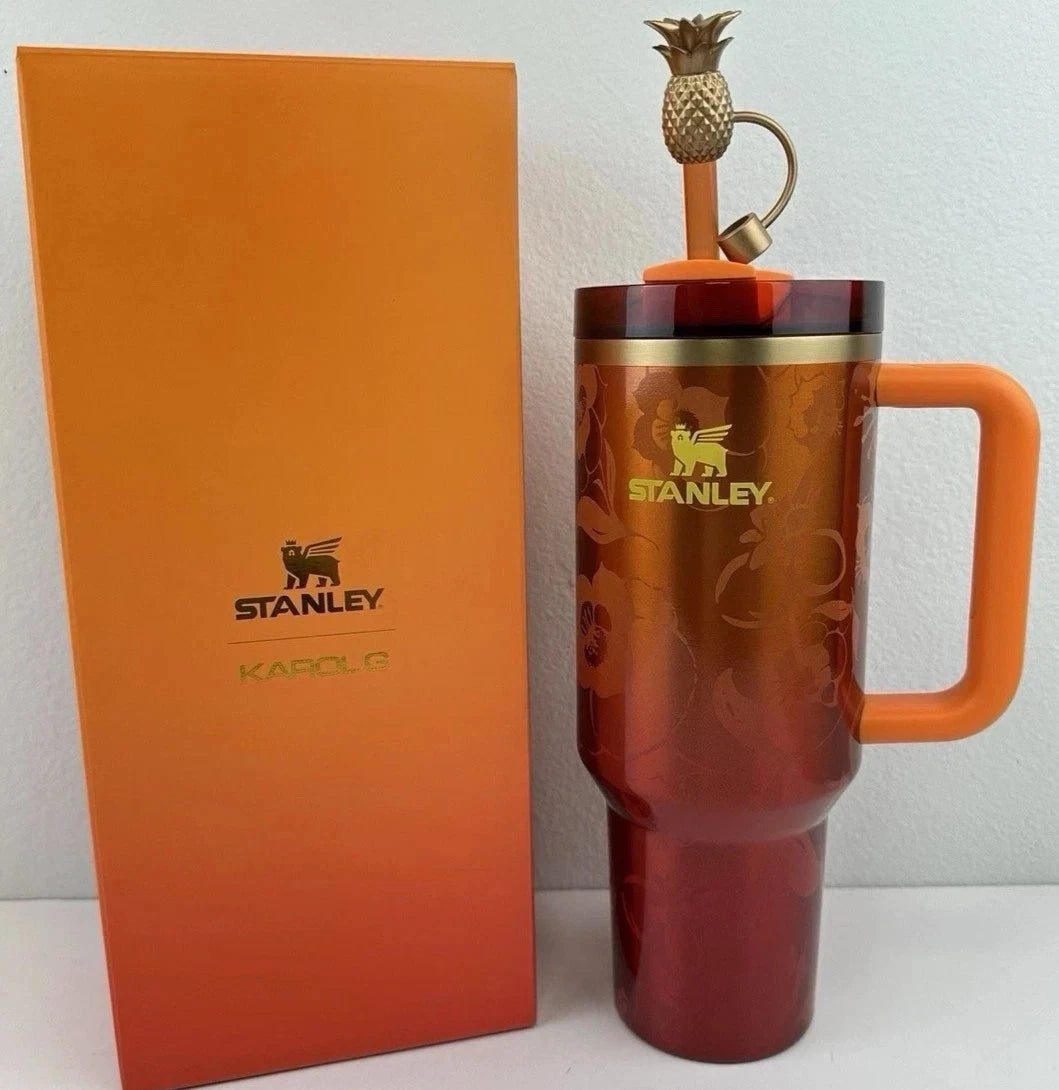 Stanley 1913 x Karol G 40oz H2.0 Flowstate Quencher Tumbler – NEW IN HAND