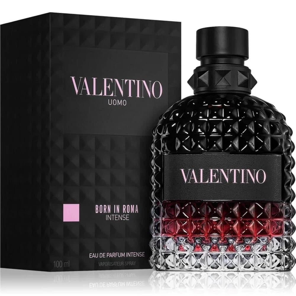 Valentino UOMO Born in Roma Intense – Eau De Parfum Spray for Men (3.4 oz / 100 ml)